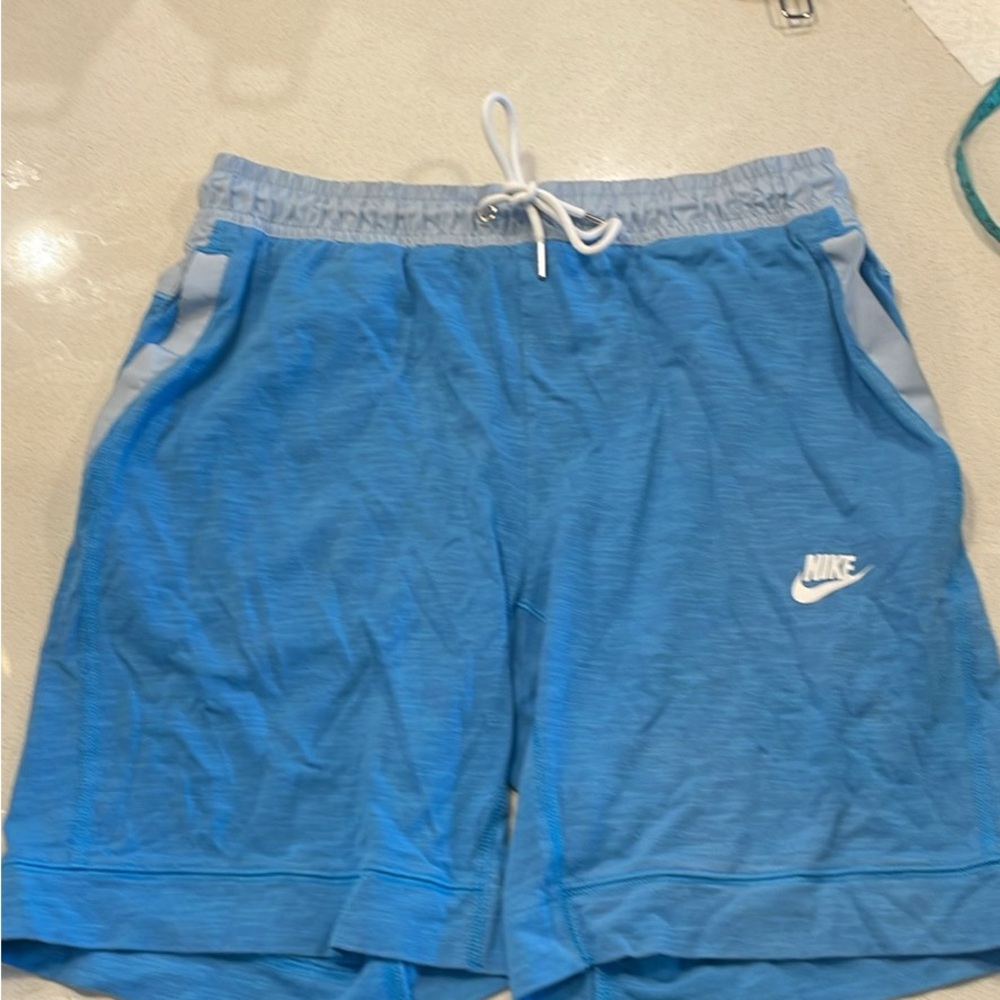 Nike Men's Sky Blue Athletic Shorts